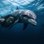 a wild dolphin