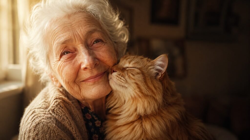 old women cat